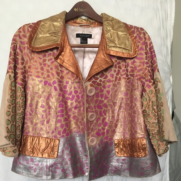 Karen Kane Jackets & Blazers - One-of-a-kind Hand Painted Karen Kane Jacket